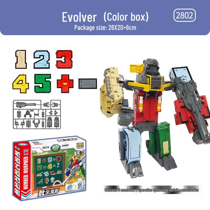 Dinosaur Robot Transformation Toy Set for 6-Year-Olds