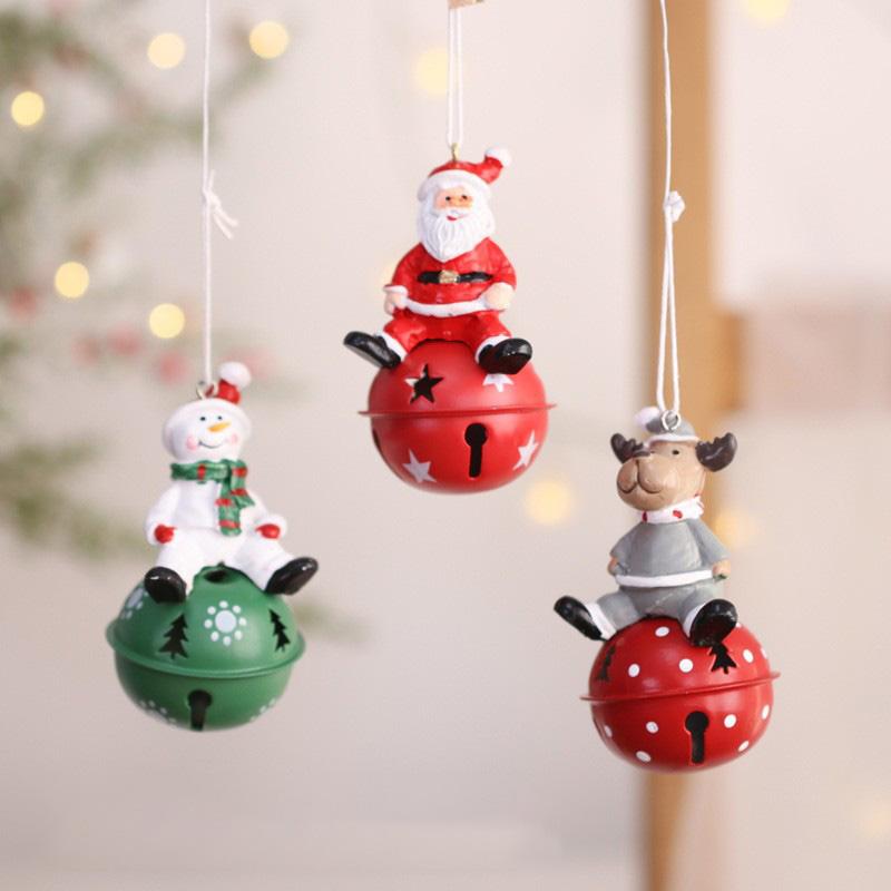 Hot Selling Christmas Ornament Iron Ornaments Christmas Decoration Mailbox Bells