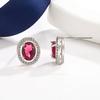 New 925 Sterling Silver Earrings Fashion AAA Zircon For Women Exquisite Student Girlfriend Jewelry Accessories Wedding PartyGood Product