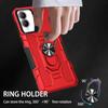 Shockproof Armor Case for VIVO Y17S Soft Silicone+PC Metal Ring Stand Phone Back Cover for VIVO Y17S