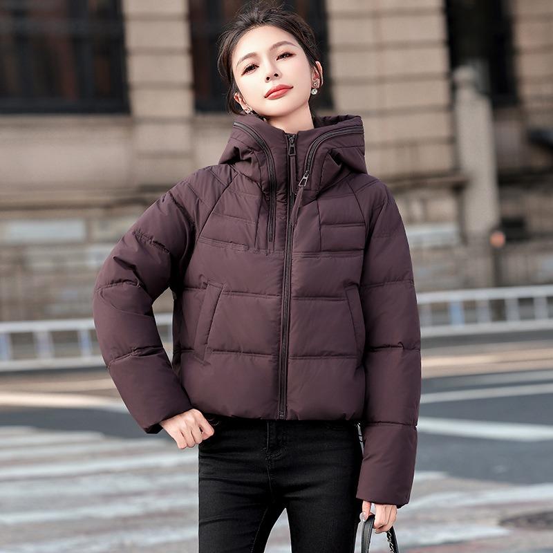 Fashion Short Winter Hooded Warm Thickened Temperament Loose Cotton Clothes New Coat Women's Fashion