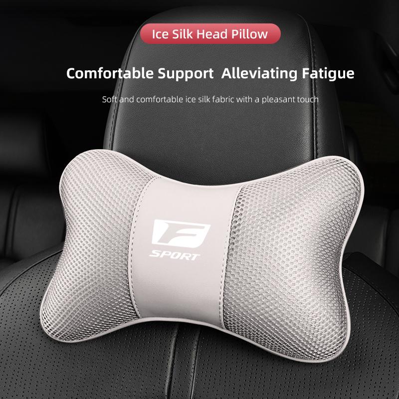 

Car Neck Headrest Cervical Lumbar Pillow Support Back Pad For Lexus F SPORT CT ES GS NX IS250 IS200 CT200h GS300 LS430 RX450h