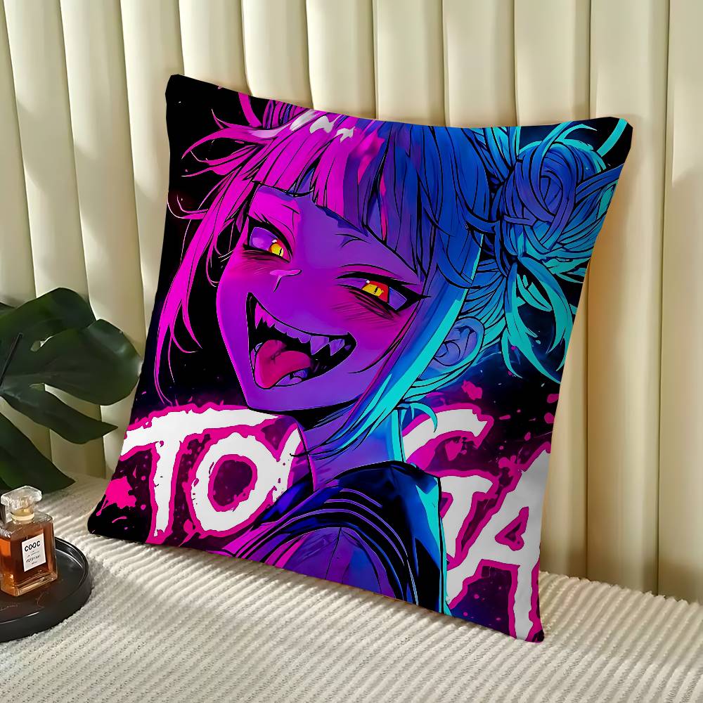 Anime Himiko Toga Pillow Cushion Cover Pillowcase Living Room Sofa Home Decor Customized