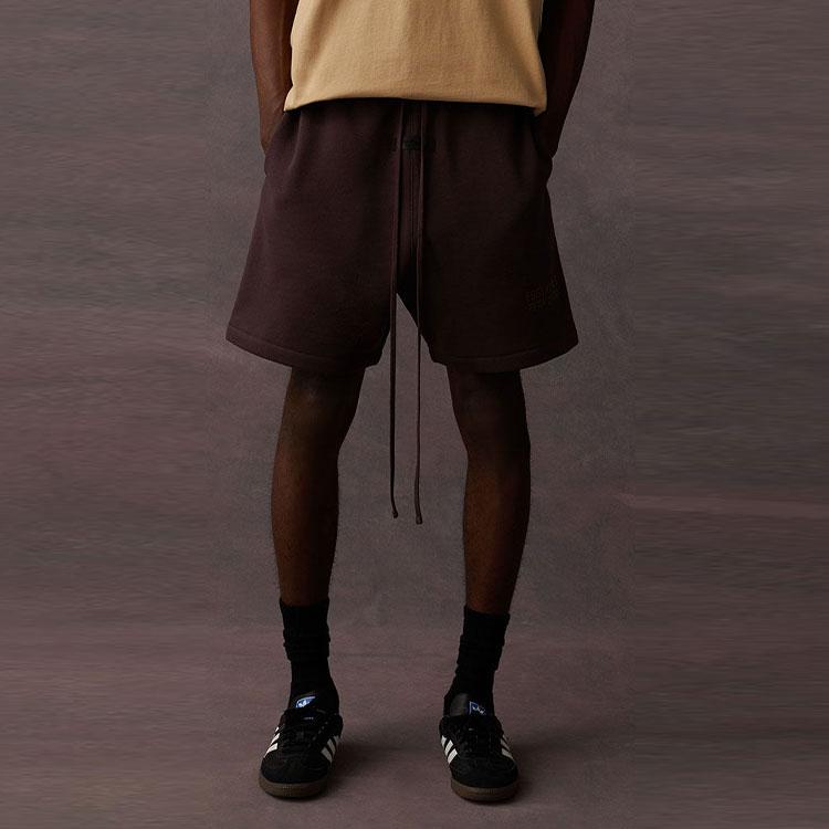 Fear of God Essentials Drawstring Sweatshorts Drop 2 SS23 Men Bottoms Plum ESSENTIAL160BT222005F
