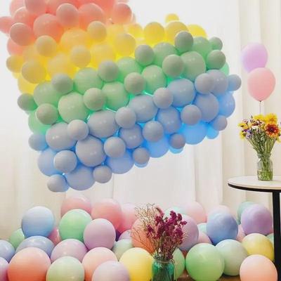 Palloncino Macaron da 10 Pollici Sfera Metallica per Decorazioni Festa & Matrimonio