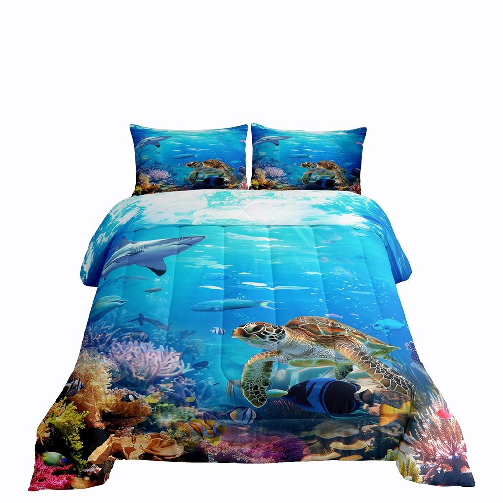 Butterfly Dream Catcher Comforter Set for Kids Teens Girls, Mandala Feather Bedding Down Comforter Twin Size, Bohemian Duvet Insert, Galaxy