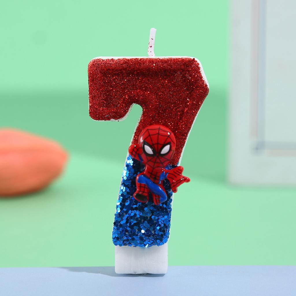Cute Cartoon Digital Candles, Birthday Candles, Party Decorations