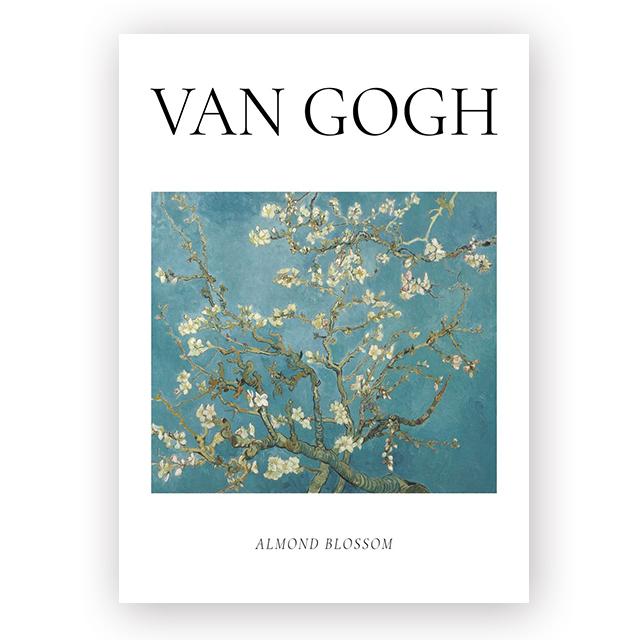 Impresionistické umělecké dílo Van Gogh Hvězdná noc Slunečnice Umění Plátno Malba Tisky Plakát Nástěnné obrázky Domácí Obývací pokoj Dekor