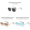 Minimalist Gold Frame Square Sunglasses With Gray Lenses For Fashion And Outdoor Activities