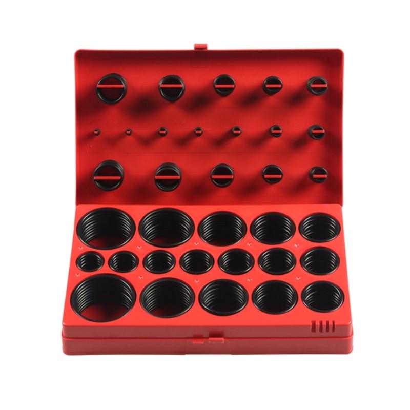 

419Pcs Metric O Rings 32 Metric Sizes Universal Rubber Seal O Rings for Faucet Plumbing Hydraulics Hose Sealing Repair
