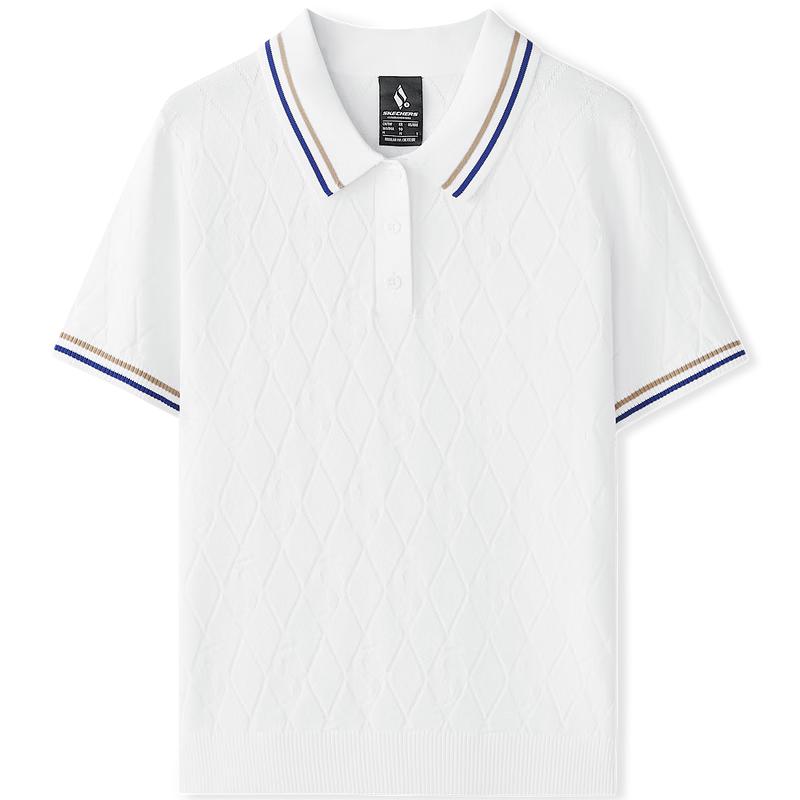 Skechers Women s 2025 Autumn Polo Neck Performance T-Shirt L225W051 M-L