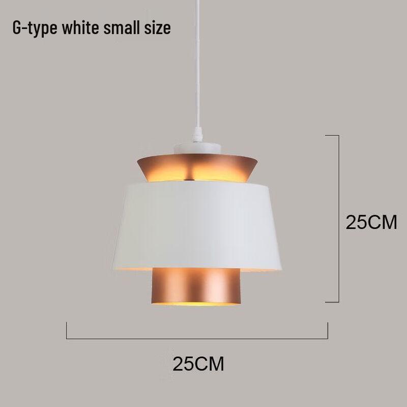 UOSU Retro Iron Pot Lid Pendant Light