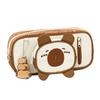 Large Capacity Pen Bags Cartoon Pencil Pouch Kawaii Capibara Pencil Case  School Supplies