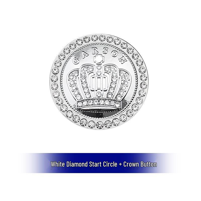Diamond Car Key One-Button Start Ring - VIP DAD Edition.
