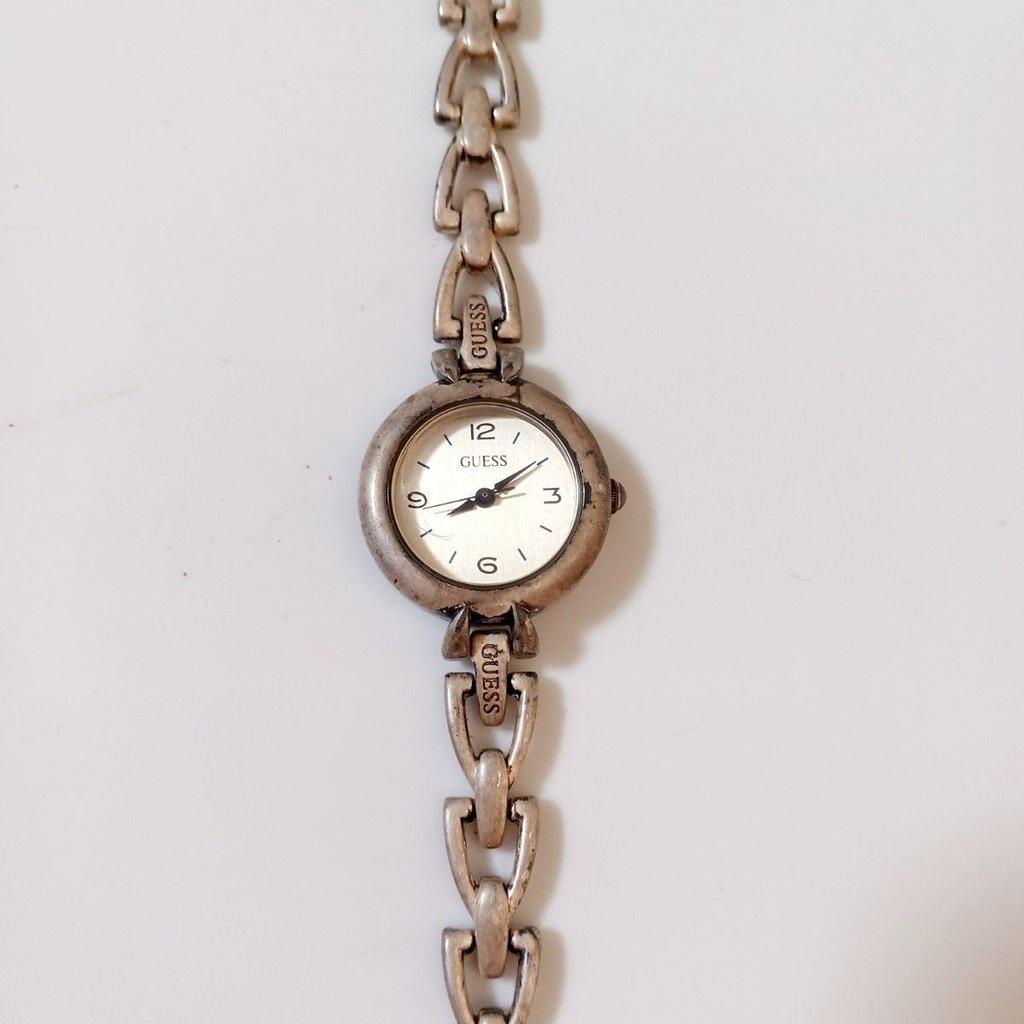 Used GUESS chain bracelet watch