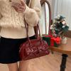 Bow Shoulder Underarm Bag Ladies Christmas Tote Pillow Bag Bowling Bag Stylish Commuter Bag