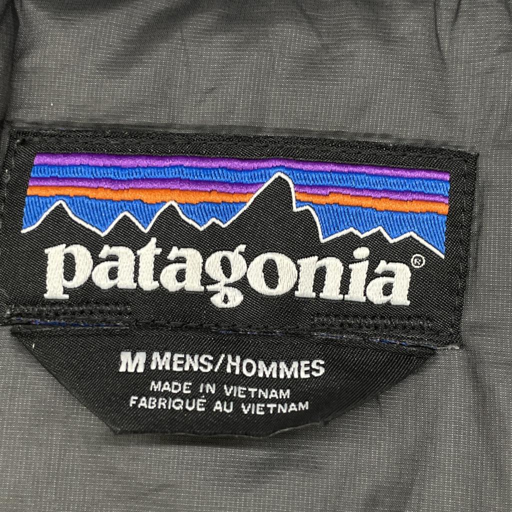patagonia Black 84890 Windsweep Down Hoodie Jacket Jacket M blackUsed