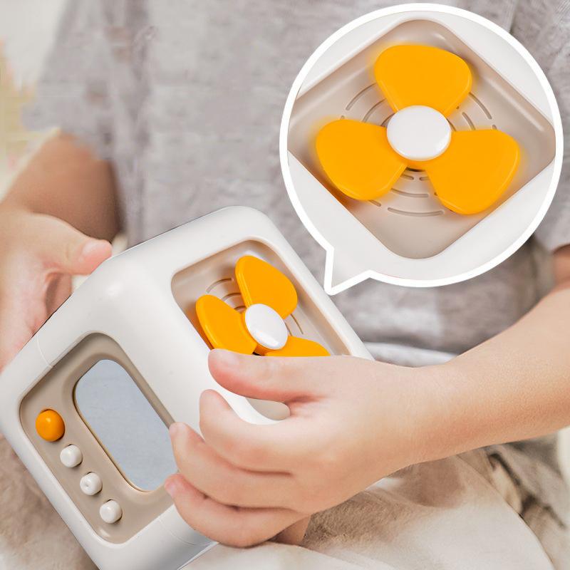 Caja ocupada de seis caras para niños cubo mgico juguete Montessori para educacin temprana Halloween Accin de Gracias Na