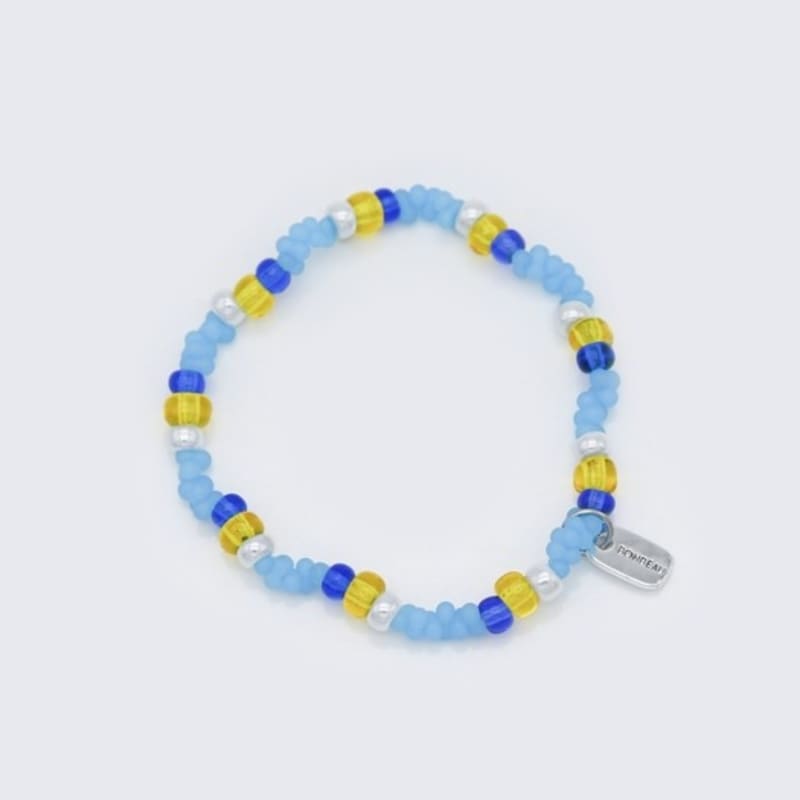 BONBEAU Sentimental Pastel Peanut Beads Bracelet Sentimental Pastel Bead Mix Banding Bracelet