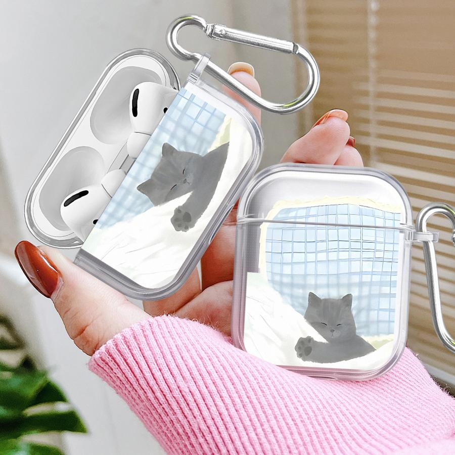 Clear Earphone Cases Cover Case For Airpods Pro3 Pro2 2 Pro 1 3 4 Cartoon Dog