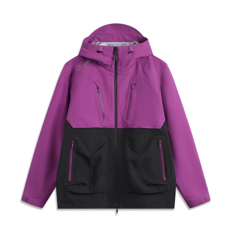 

Li Ning CF Серия Su Wan Long Jia Уличная мода Универсальный флис Теплая Куртка Три-в-одном Водонепроницаемая Ветрозащитная Дышащая Водоотталкивающая AEMU011-6 L