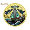 Lighthouse Ocean Coin Metal Collectible Coin Inspiring Long Voyage Travel Souvenir Coin for Self Collection Commemoration