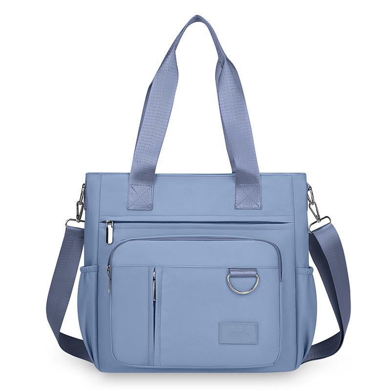 Nylon Bag For Women With Multiple Pockets And Zipper Closure For Daily Use