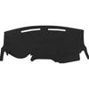 2007-2013 Toyota Corolla Trument Panel Mat, Trument Panel Covered With Carpet Anti-Slip Trument Panel Covered With Sun Glare UV Protector Black