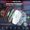 6001 Respiratory Half Mask, Gas Mask, Dust Mask, Paint Mask with Replaceable Filter