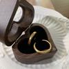 Medieval Brushed Craft, Star Ring, Women'S Niche Design, Satin Brushed Octagram Index Finger Open Ring