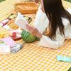 Picnic Mat Foldable Picnic Blanket Waterproof 80X80Inch Washable Weatherproof Quick-Dry Outdoor Rug For Beach Camping Hiking