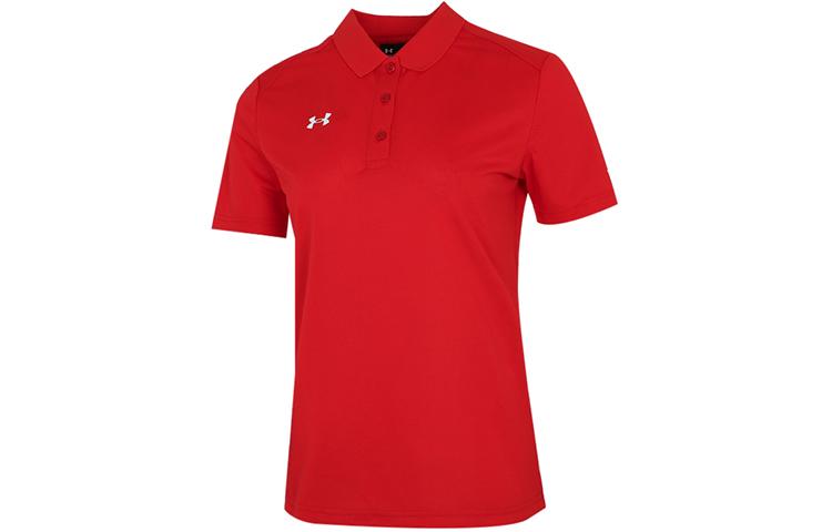 Женские рубашки-поло Under Armour Красный воротник-поло Умеренный прямой крой 21500543-600 L