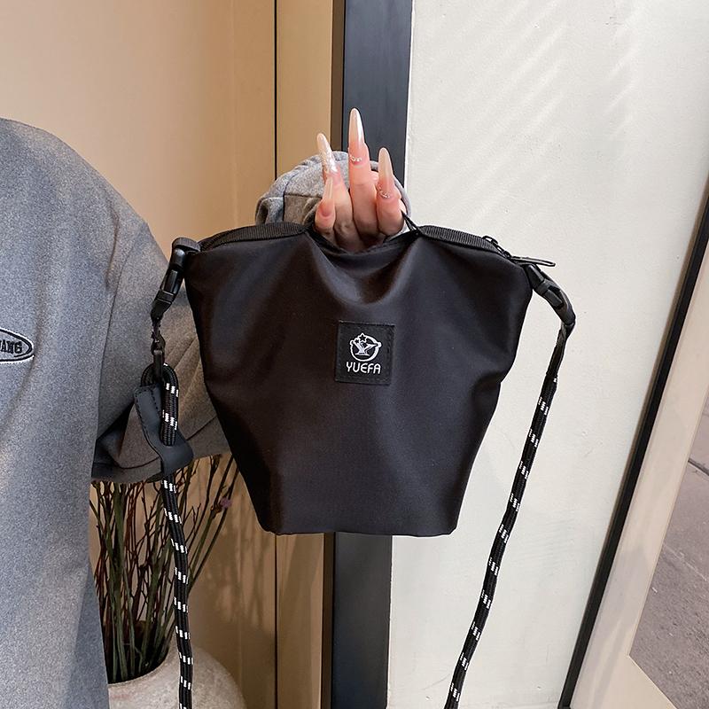 

Классическая сумка-ведро повседневная модная женская сумка через плечо из ткани Оксфорд, спортивная, молодежная