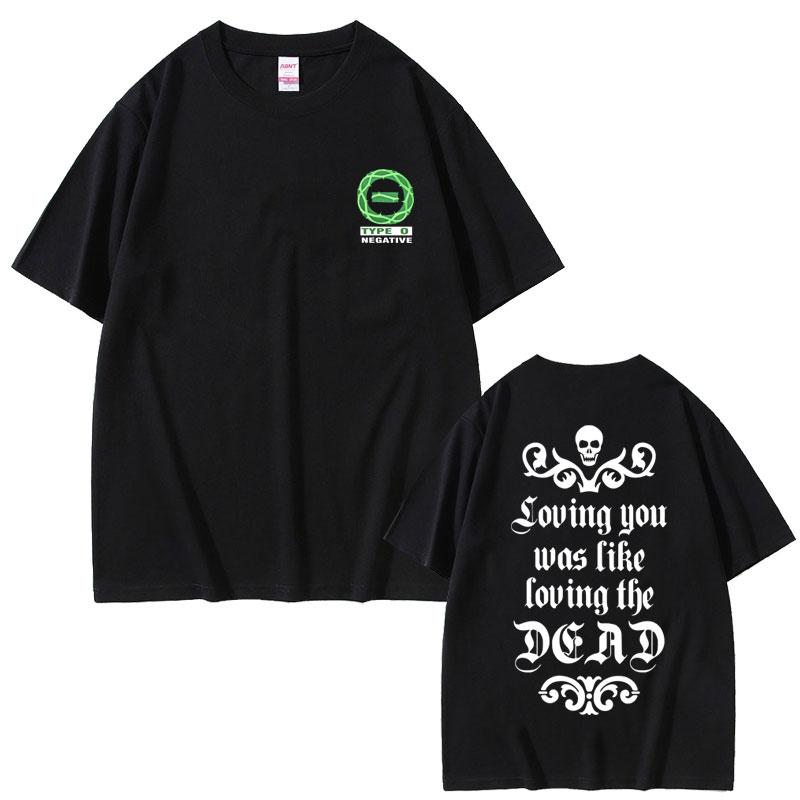 Fashion Rock Band Type O Negative Suspended in Dusk Essential T-shirt Men Women Summer Casual Tshirt Male Vintage Tops Tees