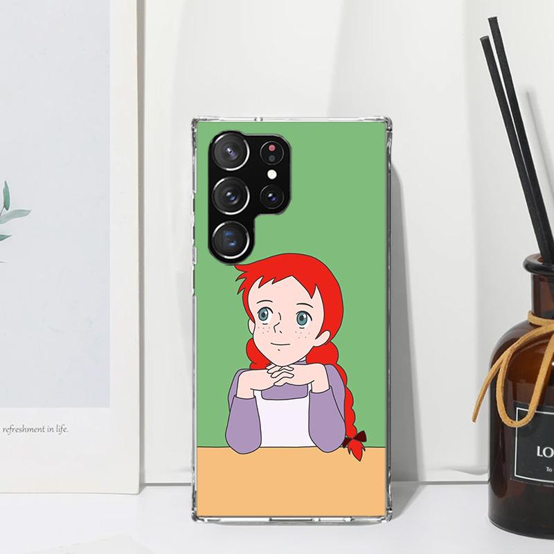 A-Anne Of Green Gables Shirley Phone Case For Samsung Galaxy S26 S25 Edge S24 FE S23 S22 Ultra S21 Plus S20 + Art Fundas Back Co