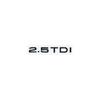 3D 1.9 2.0 2.5 3.0 4.0 TDI Car Trunk ABS Badge Emblem Rear Tailgate Fender Door Adhesive Badge For  Audi A4 A5 A6 A7 A8 Q3 Q5 Q7