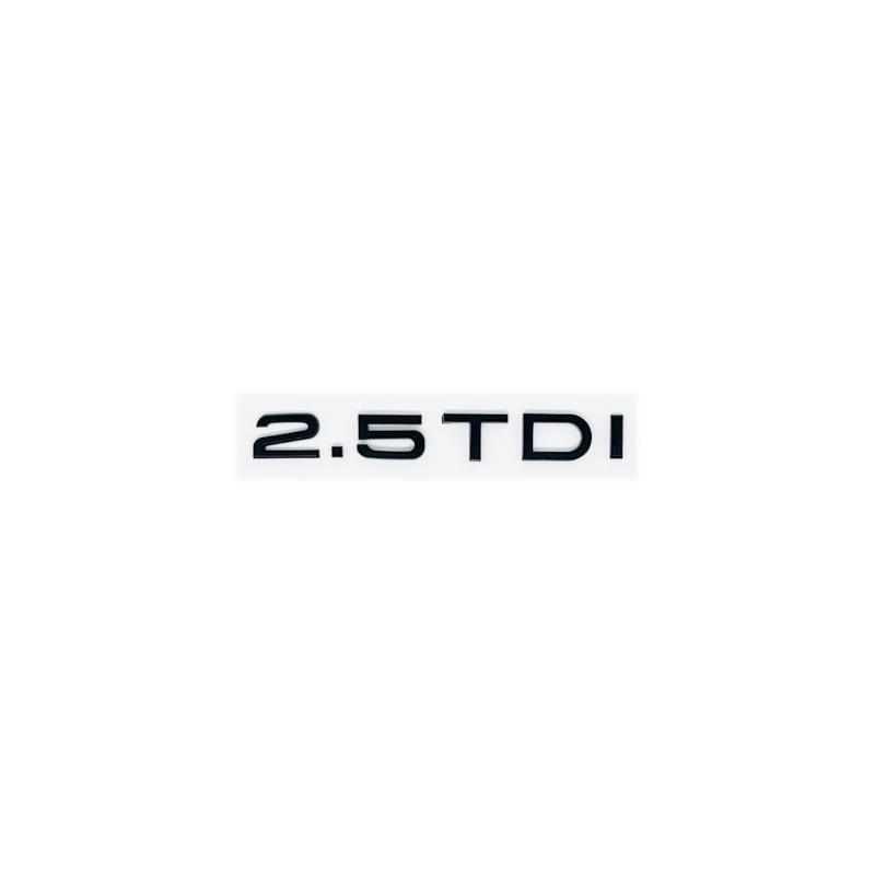 3D 1.9 2.0 2.5 3.0 4.0 TDI Car Trunk ABS Badge Emblem Rear Tailgate Fender Door Adhesive Badge For Audi A4 A5 A6 A7 A8 Q3 Q5 Q7