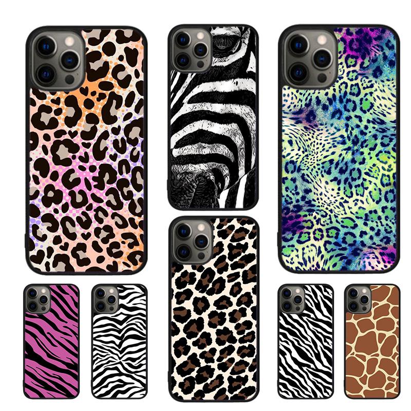 Cyan Giraffe Leopard Zebra MAD Mobile Phone Case Cover For iPhone 17 Air 16 15 14 12 13 11 Pro MAX apple Plus SE2020 Coque