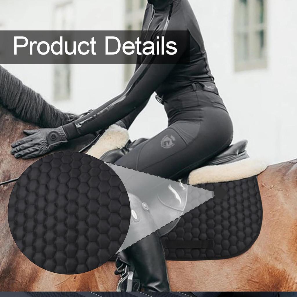 Saddle Pad Horse Riding Sports Accessories Shock Absorption Equestrian Equipment