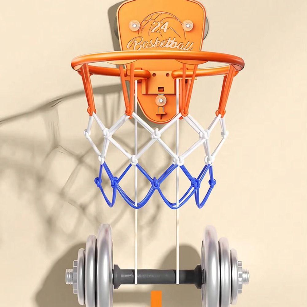 Foldable Toddler Basketball Hoop No-Drill Installation Kids Basketball Set Home Use
