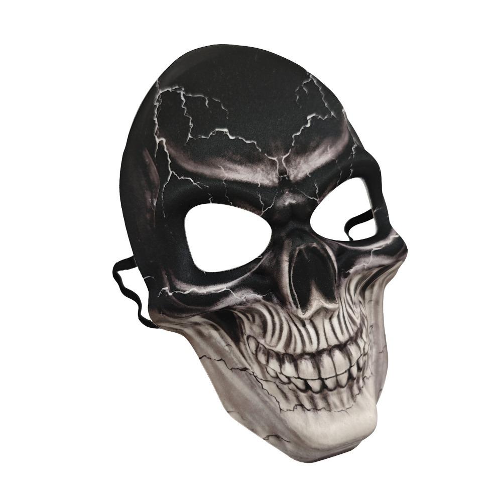 Soft Skull Face Cover EVA Ghost Skull Mask Creative Halloween Mask  Adults