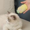 Cat Wall Corner Brush Kitten Soft Face Scratcher Adjustable Self Groomer Silicone Portable Massage Brush Indoor Pet Supplies