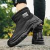 Winter Snow Boots Plus Velvet Thickened Casual Men's Shoes Keep Warm and Cold-proof Comfortable Sports Male Outdoor Footwear