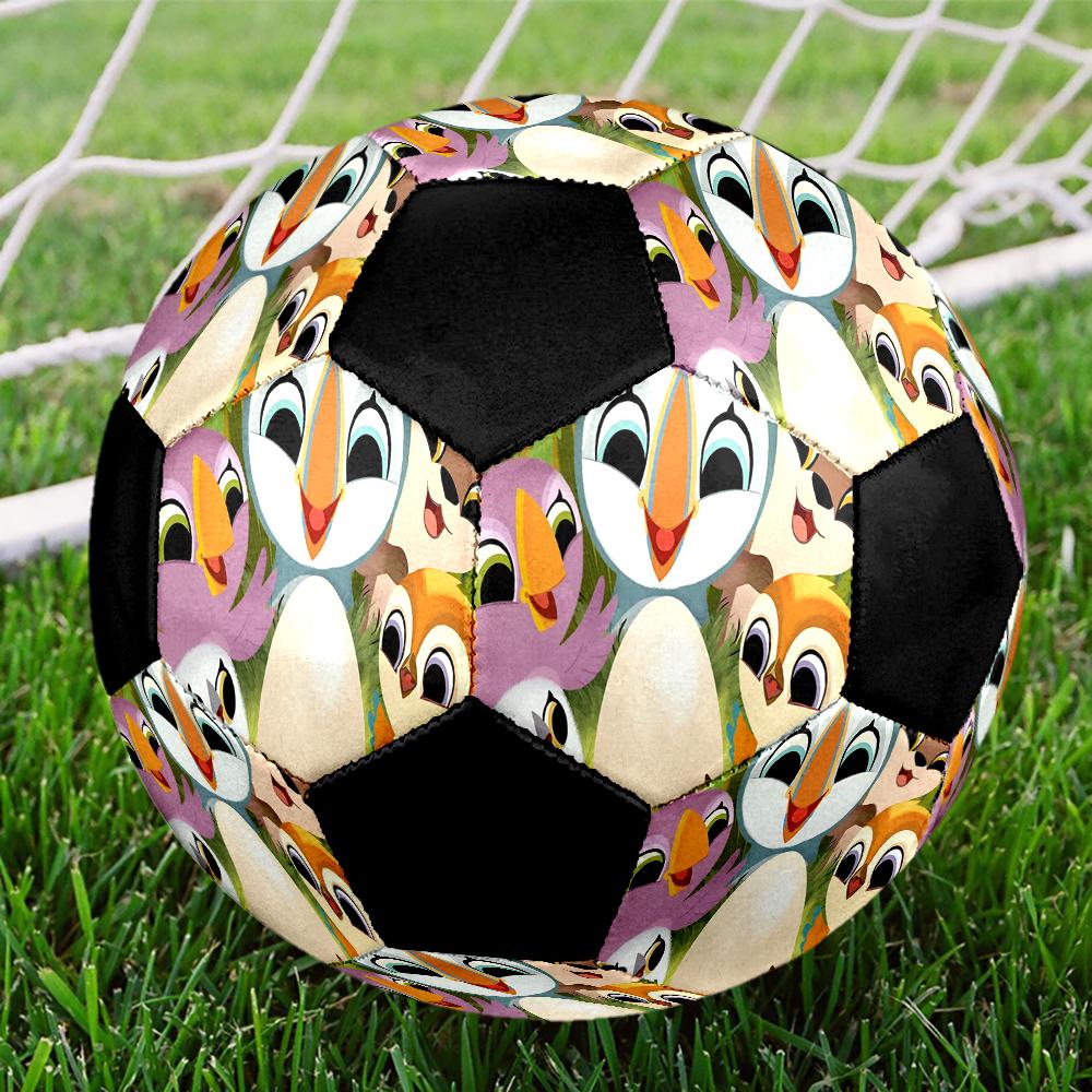 Puffin Rock Theme Size 5 Soccer Ball, Suitable for Both Indoor and Outdoor Matches, a Gift Suitable for Everyone.