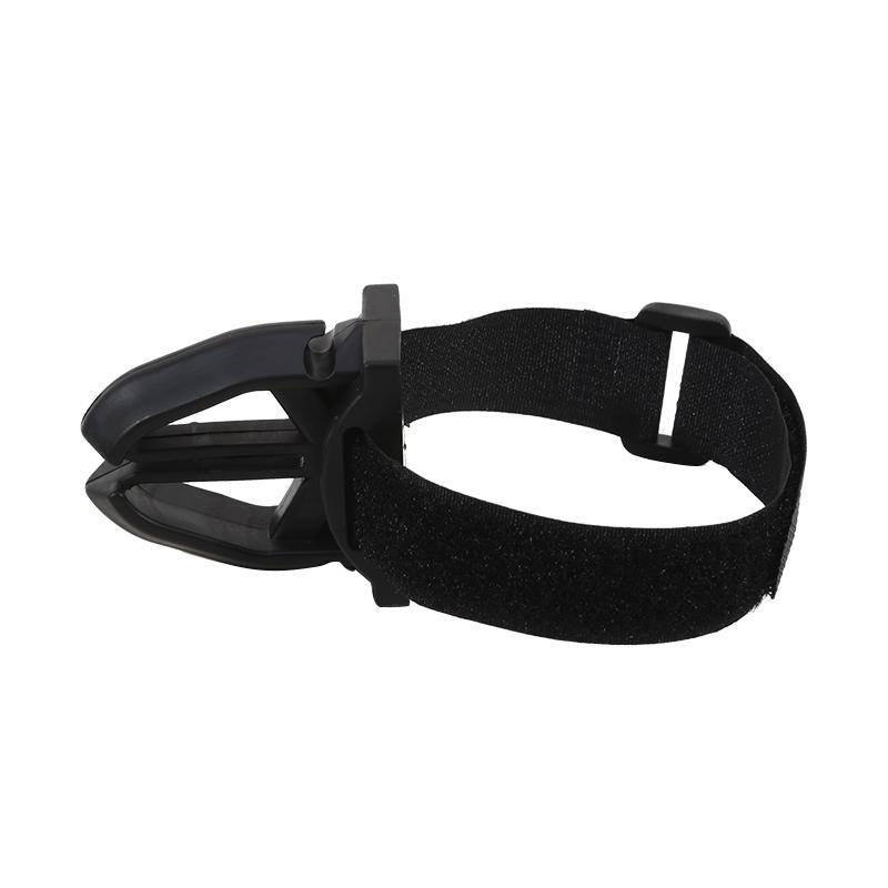 1PC Kayak Bridge Fishing Accessory Silicone Fishing Rod Holder Quick Release Clip with Strap Pole Storage Rack чёрный