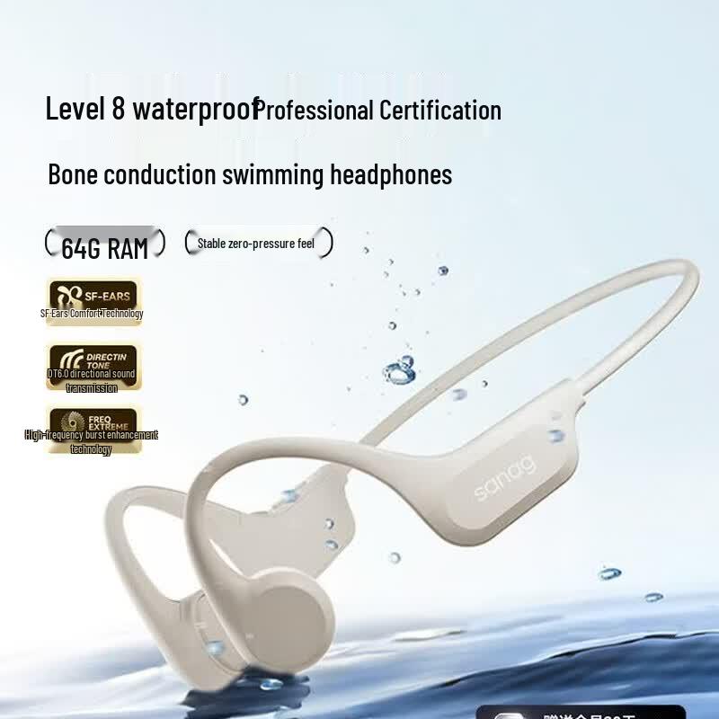 Sanag B60SProMax Sportkoptelefoon met Beengeleiding