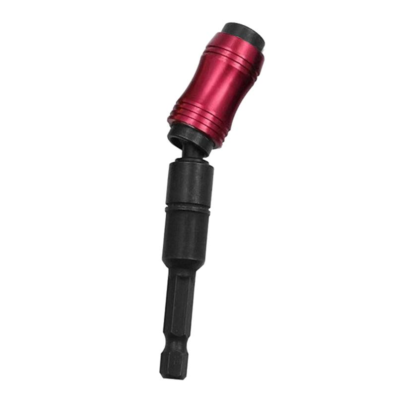 1/4 Inch Hex Magnetic Screw Drill Tip Quick Change Locking Bit Holder Drill Screw Tool Drive Guide Drill Bit Extension Rod