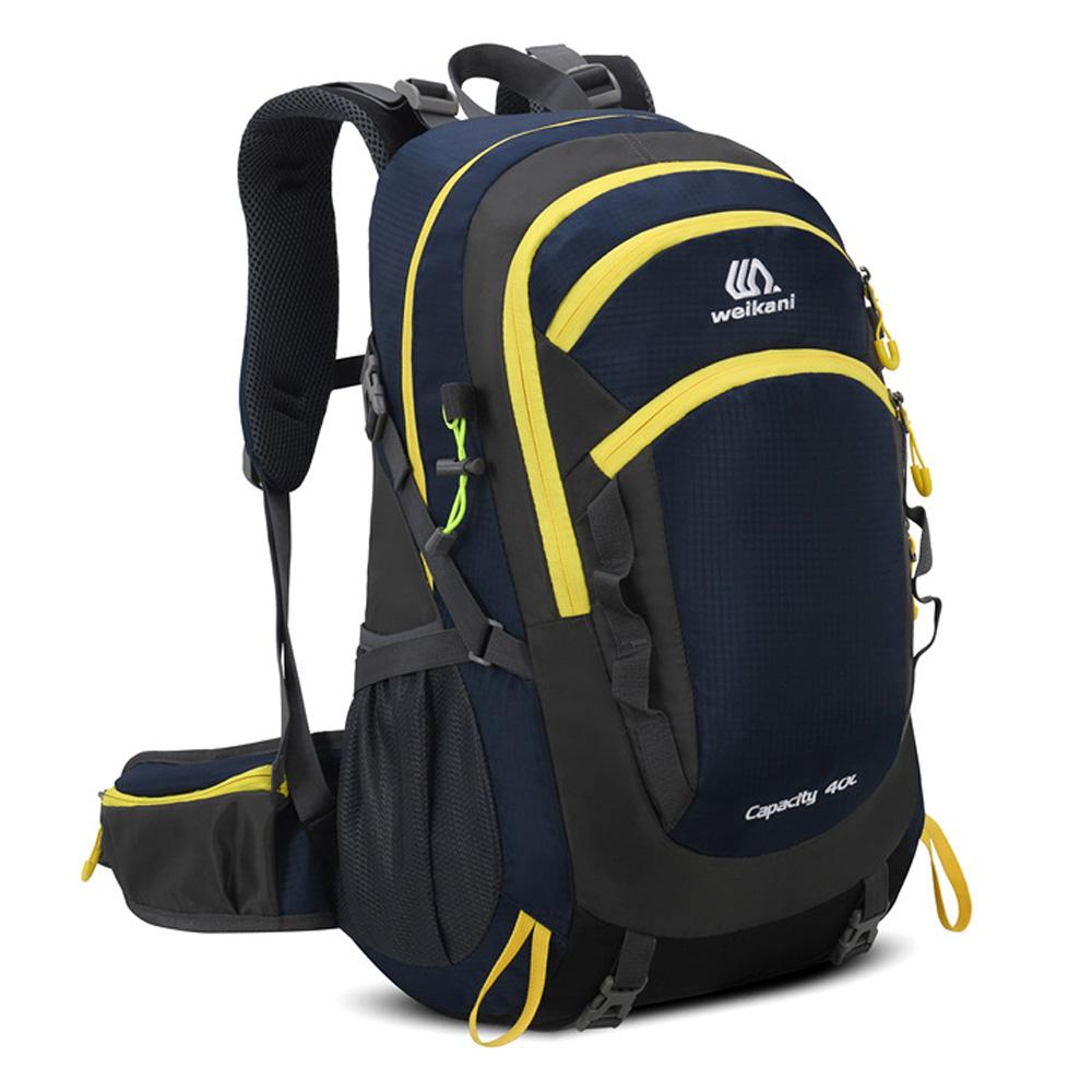 Wanderrucksack, 40 l, wasserdicht, für Outdoor-Reisen, Tagesrucksack, Camping-Rucksack für Damen und Herren