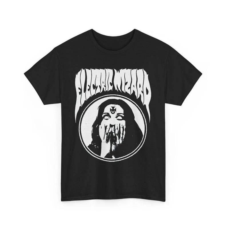 Electric Wizard T-Shirt, Occult Gothic Doom Metal Tee Size S-4XL XXL