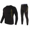 Men's Slim-Fit Warm Cycling & Running Fitness Set for Autumn/Winter